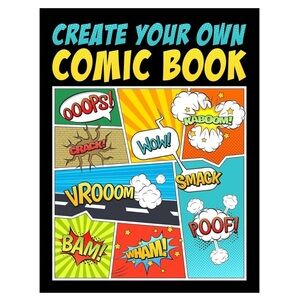 Create Your Own Comic Book—Blank Templates for Your Designs!